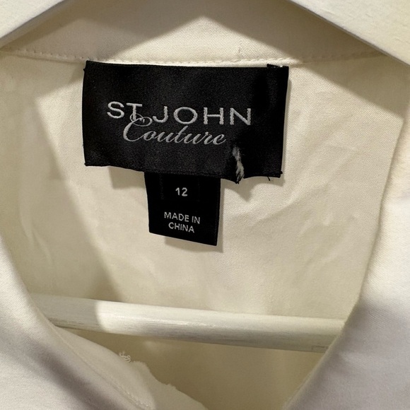 🌟 ST. JOHN COUTURE Blouse- Size 12 - Picture 10 of 11